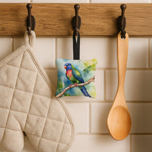 Load image into Gallery viewer, Pionus Hanging Square Fabric Ornament 3.5 × 3.5