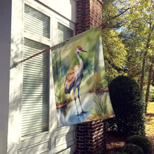 Load image into Gallery viewer, Sandhill Crane House Flag