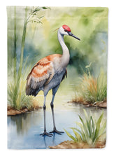 Load image into Gallery viewer, Sandhill Crane Garden Flag –  Garden Flag by Caroline's Treasures