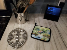 Load image into Gallery viewer, Sandhill Crane Pot Holders - Set of 2 Decorative Kitchen Helpers | Made in the USA