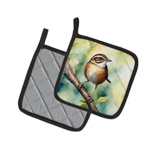 Load image into Gallery viewer, South Carolina Wren Pot Holders - Set of 2 Decorative Kitchen Helpers | Made in the USA