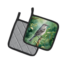 Load image into Gallery viewer, Tennessee Northern Mockingbird Pot Holders - Set of 2 Decorative Kitchen Helpers | Made in the USA