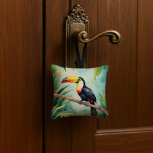 Load image into Gallery viewer, Toucan Hanging Square Fabric Ornament 3.5 × 3.5