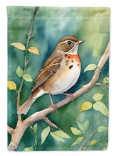 Load image into Gallery viewer, Vermont Hermit Thrush House Flag