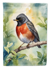 Load image into Gallery viewer, Wisconsin American Robin Garden Flag –  Garden Flag by Caroline's Treasures