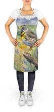Load image into Gallery viewer, Wyoming Western Meadowlark Apron – Artist-Designed Kitchen, BBQ &amp; Craft Apron