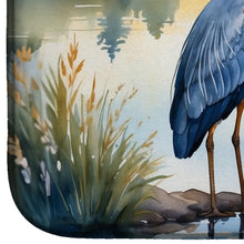 Load image into Gallery viewer, Blue Heron in the Golden Hour Dish Drying Mat