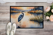 Load image into Gallery viewer, Blue Heron in the Golden Hour Doormat-24x36 Indoor / Outdoor Rug | Made in USA