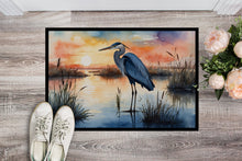 Load image into Gallery viewer, Blue Heron Setting Sun Doormat-24x36 Indoor / Outdoor Rug | Made in USA