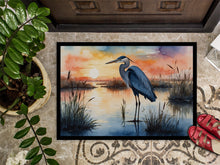 Load image into Gallery viewer, Blue Heron Setting Sun Doormat-24x36 Indoor / Outdoor Rug | Made in USA