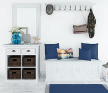 Load image into Gallery viewer, Blue Heron Setting Sun Throw Pillow