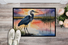 Load image into Gallery viewer, Blue Heron Setting Sun Doormat-24x36 Indoor / Outdoor Rug | Made in USA
