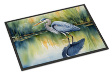 Load image into Gallery viewer, Blue Heron Stalking Prey Doormat-24x36 Indoor / Outdoor Rug | Made in USA