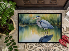 Load image into Gallery viewer, Blue Heron Stalking Prey Doormat