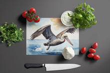 Load image into Gallery viewer, Pelican Diving Glass Cutting Boards – Durable, Decorative Kitchen Art