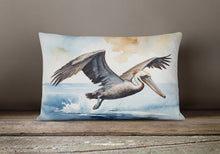 Load image into Gallery viewer, Pelican Diving Throw Pillow