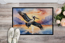 Load image into Gallery viewer, Pelican Fyling at Sunrise Doormat-24x36 Indoor / Outdoor Rug | Made in USA