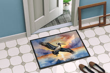 Load image into Gallery viewer, Pelican Fyling at Sunrise Doormat-24x36 Indoor / Outdoor Rug | Made in USA