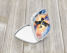 Load image into Gallery viewer, Pelican Fyling at Sunrise Compact Mirror – Stylish Purse Mirror with Artistic Covers