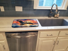 Load image into Gallery viewer, Pelican Fiery Sunset Dish Drying Mat