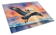 Load image into Gallery viewer, Pelican Fiery Sunset Glass Cutting Boards – Durable, Decorative Kitchen Art
