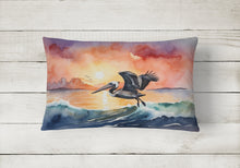 Load image into Gallery viewer, Pelican Fiery Sunset Throw Pillow