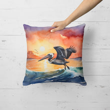 Load image into Gallery viewer, Pelican Fiery Sunset Throw Pillow