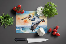 Load image into Gallery viewer, Pelican Soaring Glass Cutting Boards – Durable, Decorative Kitchen Art