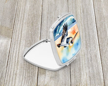 Load image into Gallery viewer, Pelican Soaring Compact Mirror – Stylish Purse Mirror with Artistic Covers