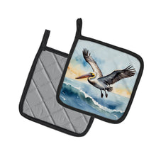 Load image into Gallery viewer, Pelican Soaring Pot Holders - Set of 2 Decorative Kitchen Helpers | Made in the USA