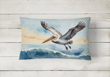 Load image into Gallery viewer, Pelican Soaring Throw Pillow