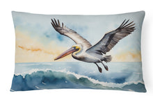 Load image into Gallery viewer, Pelican Soaring Throw Pillow