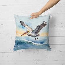 Load image into Gallery viewer, Pelican Soaring Throw Pillow