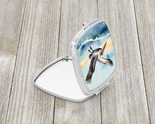 Load image into Gallery viewer, Pelican Soaring Compact Mirror – Stylish Purse Mirror with Artistic Covers