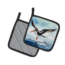 Load image into Gallery viewer, Black Skimmer Pot Holders - Set of 2 Decorative Kitchen Helpers | Made in the USA