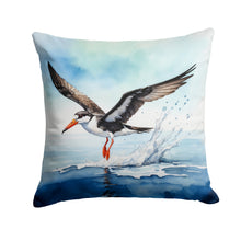 Load image into Gallery viewer, Black Skimmer Throw Pillow