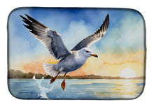 Load image into Gallery viewer, Gull Flying Low Dish Drying Mat