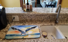Load image into Gallery viewer, Gull Flying Low Dish Drying Mat