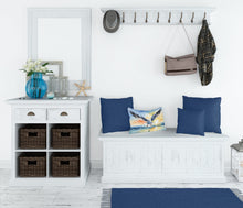 Load image into Gallery viewer, Gull Flying Low Throw Pillow