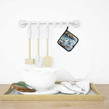 Load image into Gallery viewer, Gulls Scavenging Pot Holders - Set of 2 Decorative Kitchen Helpers | Made in the USA