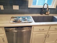 Load image into Gallery viewer, Gulls Scavenging Dish Drying Mat