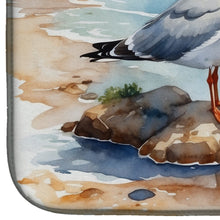 Load image into Gallery viewer, Gulls Scavenging Dish Drying Mat