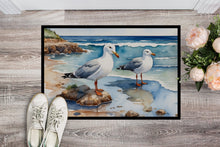 Load image into Gallery viewer, Gulls Scavenging Doormat - 18X27 Indoor / Outdoor Rug | Made in USA