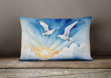 Load image into Gallery viewer, Gulls Soaring High Throw Pillow