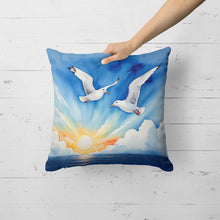 Load image into Gallery viewer, Gulls Soaring High Throw Pillow