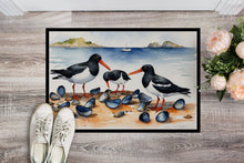 Load image into Gallery viewer, Oystercatchers Feeding Doormat