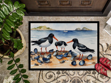 Load image into Gallery viewer, Oystercatchers Feeding Doormat