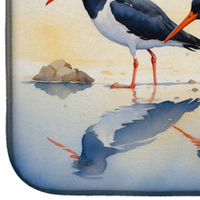 Load image into Gallery viewer, Oystercatchers Foraging Dish Drying Mat