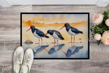 Load image into Gallery viewer, Oystercatchers Foraging Doormat - 18X27 Indoor / Outdoor Rug | Made in USA