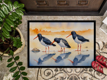 Load image into Gallery viewer, Oystercatchers Foraging Doormat - 18X27 Indoor / Outdoor Rug | Made in USA